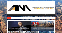 Desktop Screenshot of noticiasmineras.com