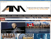 Tablet Screenshot of noticiasmineras.com